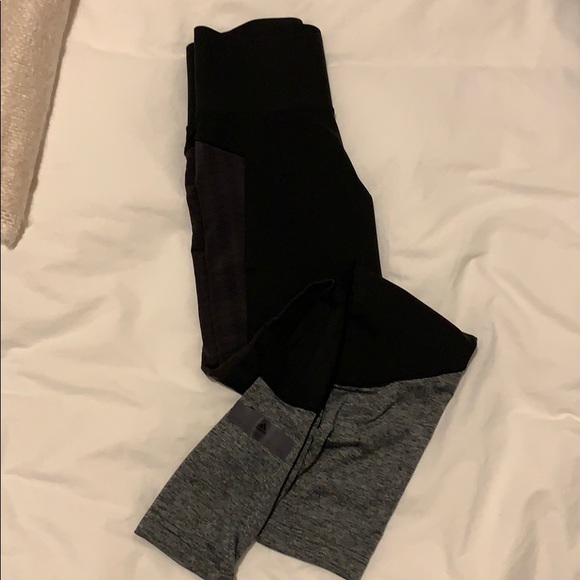Adidas by Stella McCartney Pants - Long black and grey leggings